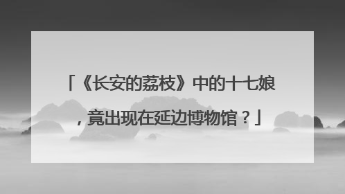 《长安的荔枝》中的十七娘，竟出现在延边博物馆？