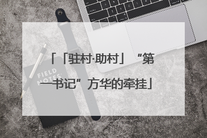 「驻村·助村」“第一书记”方华的牵挂