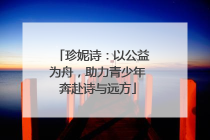 珍妮诗：以公益为舟，助力青少年奔赴诗与远方