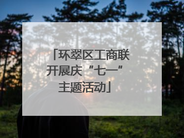 环翠区工商联开展庆“七一”主题活动
