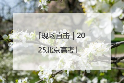 现场直击｜2025北京高考