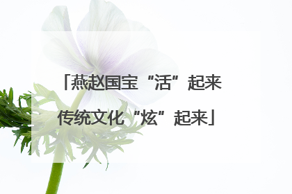燕赵国宝“活”起来 传统文化“炫”起来
