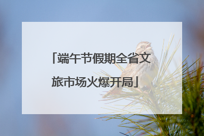 端午节假期全省文旅市场火爆开局
