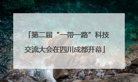 第二届“一带一路”科技交流大会在四川成都开幕
