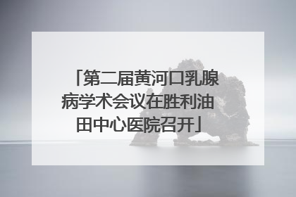 第二届黄河口乳腺病学术会议在胜利油田中心医院召开