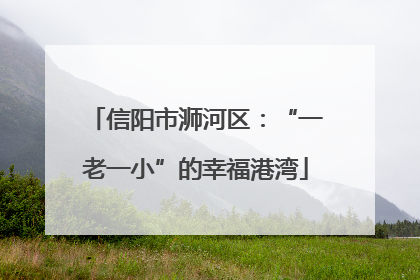 信阳市浉河区：“一老一小”的幸福港湾