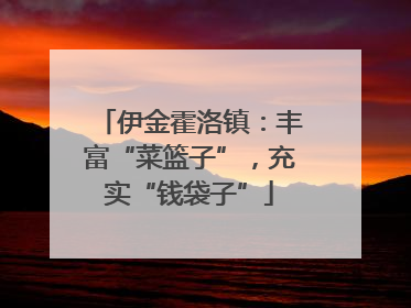 伊金霍洛镇：丰富“菜篮子”，充实“钱袋子”