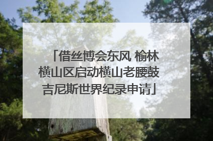 借丝博会东风 榆林横山区启动横山老腰鼓吉尼斯世界纪录申请