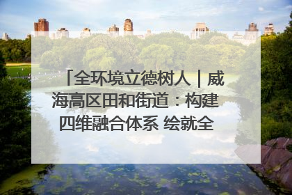 全环境立德树人｜威海高区田和街道：构建四维融合体系 绘就全环境立德树人新画卷