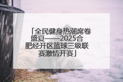 全民健身热潮席卷盛夏——2025合肥经开区篮球三级联赛激情开赛