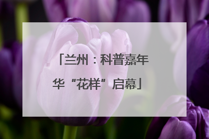 兰州：科普嘉年华“花样”启幕