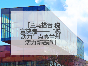 兰马搭台 税宣快跑——“税动力”点亮兰州活力新赛道