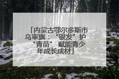内蒙古鄂尔多斯市乌审旗：“银发”护“青苗” 赋能青少年成长成材