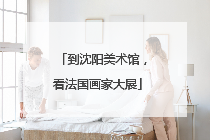 到沈阳美术馆，看法国画家大展
