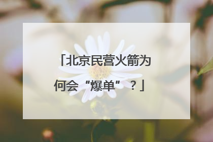 北京民营火箭为何会“爆单”？
