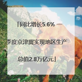同比增长5.6% 一季度京津冀实现地区生产总值2.8万亿元