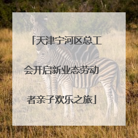 天津宁河区总工会开启新业态劳动者亲子欢乐之旅