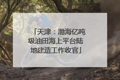 天津：渤海亿吨级油田海上平台陆地建造工作收官