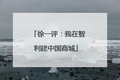 徐一评：我在智利建中国商城