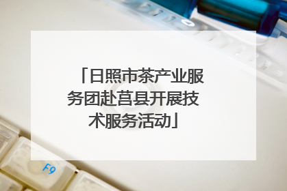 日照市茶产业服务团赴莒县开展技术服务活动