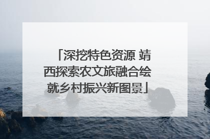 深挖特色资源 靖西探索农文旅融合绘就乡村振兴新图景