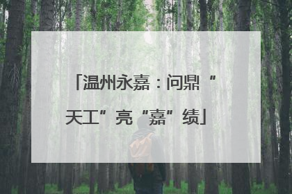 温州永嘉：问鼎“天工”亮“嘉”绩