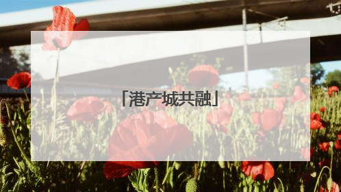 港产城共融