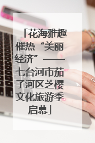 花海雅趣催热“美丽经济”——七台河市茄子河区芝樱文化旅游季启幕