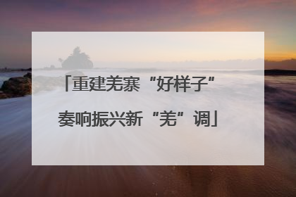 重建羌寨“好样子” 奏响振兴新“羌”调
