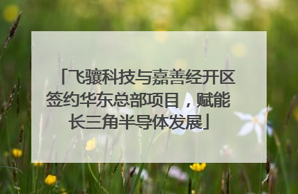 飞骧科技与嘉善经开区签约华东总部项目，赋能长三角半导体发展