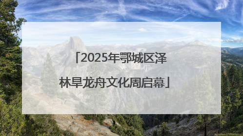 2025年鄂城区泽林旱龙舟文化周启幕